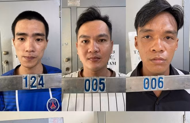 Nhóm đối tượng mang dao đi chém người từ chuyện không thuê được dàn karaoke. Ảnh: CACC