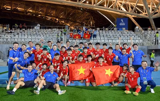 U17 Việt Nam liên tiếp thi đấu thành công trong thời gian qua. Ảnh: VFF