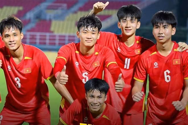 U17 Việt Nam thi đấu vòng bảng U17 châu Á 2026 từ ngày 7.5 tại Saudi Arabia. Ảnh: VFF