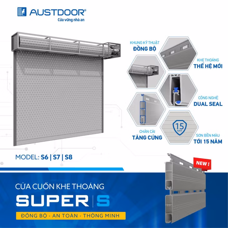 Đại lý cửa cuốn Austdoor chính hãng - Đức Tín Window&nbsp; ảnh 1
