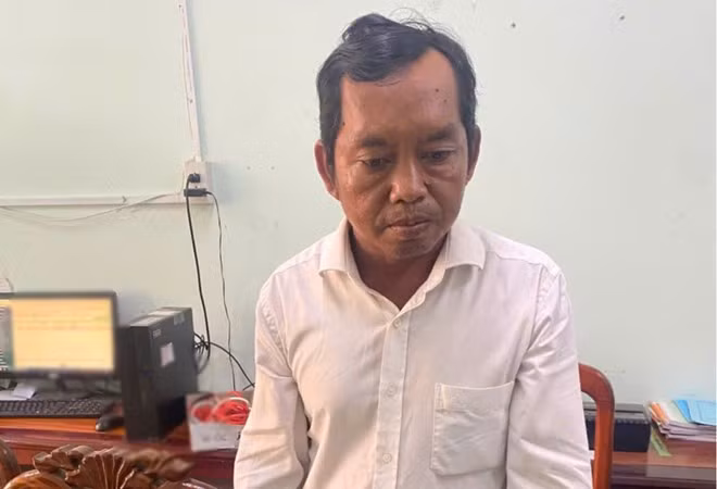 Sêng Sôryê dùng dao chém người gây thương tích. Ảnh: Công an cung cấp