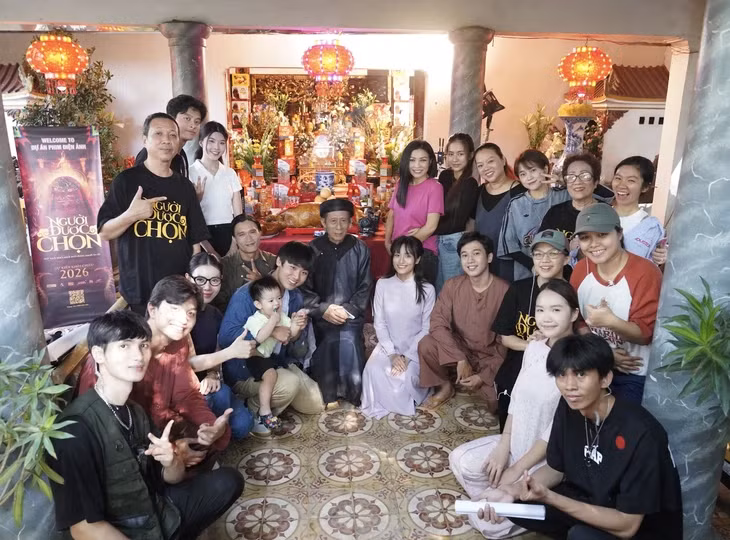 Ngoài các tên tuổi gạo cội, phim còn có dàn diễn viên trẻ gồm Huỳnh Phúc, Mai Ngô, Gon Pink, Võ Đăng Khoa... - Ảnh: ĐPCC