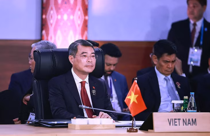 Thủ tướng Lê Minh Hưng nêu 3 đề xuất lớn với ASEAN trước những thách thức đa chiều - Ảnh: VGP/Nhật Bắc