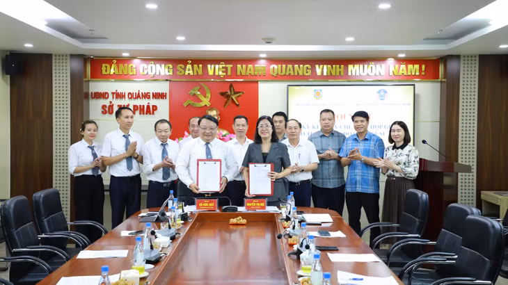 Sở Tư pháp và Đoàn Luật sư tỉnh ký kết Quy chế phối hợp.