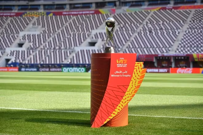 Liên đoàn Bóng đá Thế giới (FIFA) đã bốc thăm chia bảng FIFA U17 World Cup Qatar 2026. Ảnh: FIFA