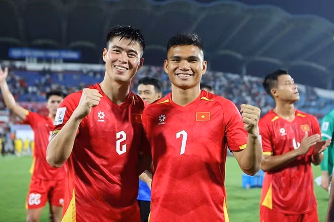 Tuyển Việt Nam nằm ở nhóm hạt giống số 3 tại Asian Cup 2027. Ảnh: VFF