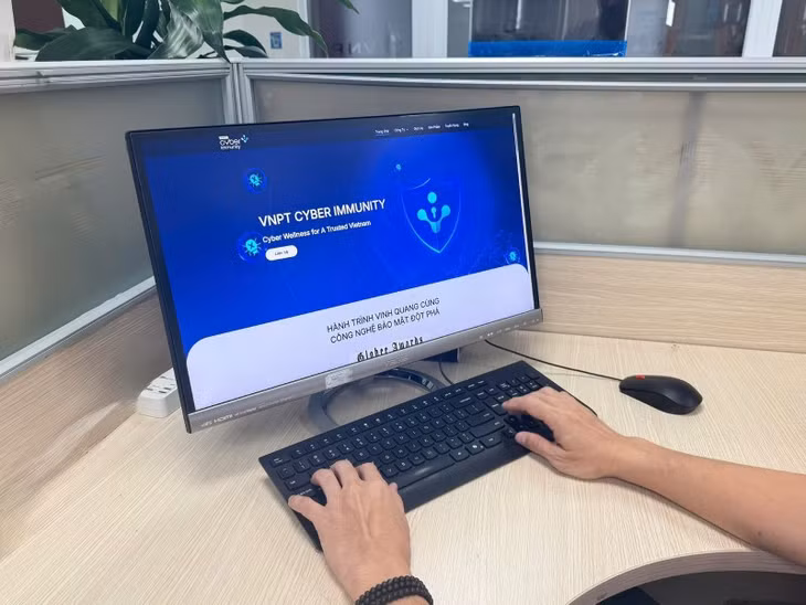 VNPT Cyber Immunity (VCI) - thương hiệu an ninh mạng của Tập đoàn VNPT xây dựng hệ sinh thái, phát triển nhiều giải pháp bảo vệ người dùng theo nhiều lớp. Ảnh: VNPT