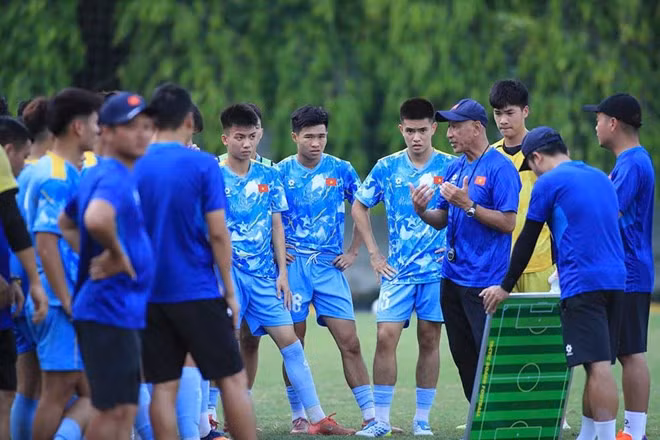 U20 Việt Nam vào bảng C vòng loại U20 châu Á 2027. Ảnh: VFF