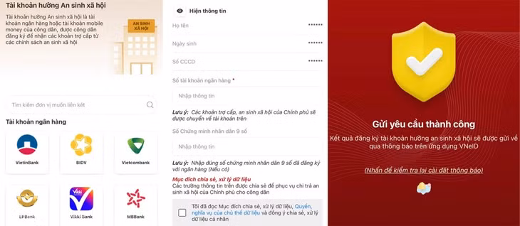 Các bước tích hợp thông tin An sinh xã hội.