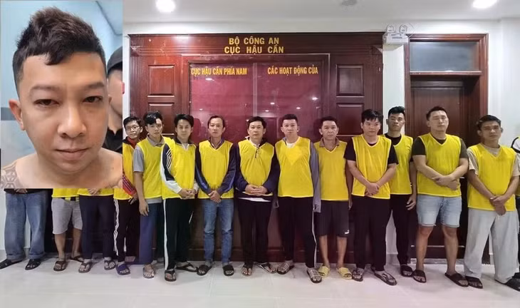 Nguyễn Viết Duy (ảnh trái) và các đối tượng trong vụ án.