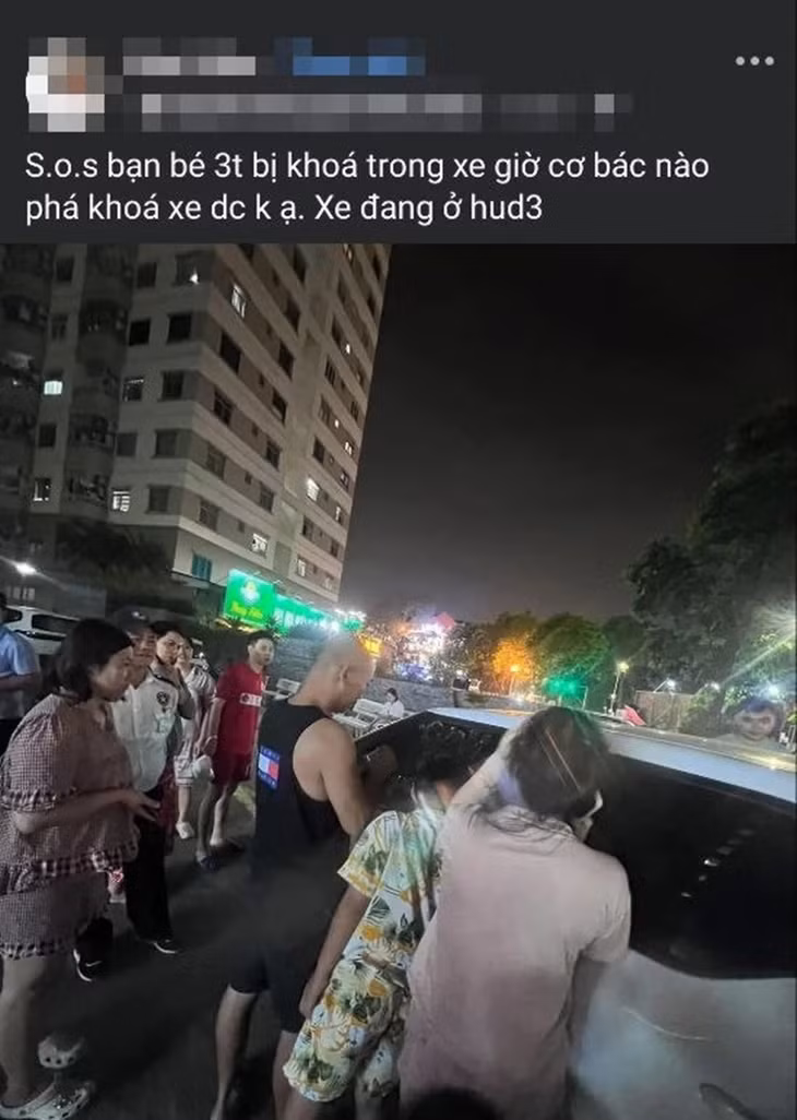 Bài đăng kêu gọi hỗ trợ ban đầu - Ảnh chụp màn hình