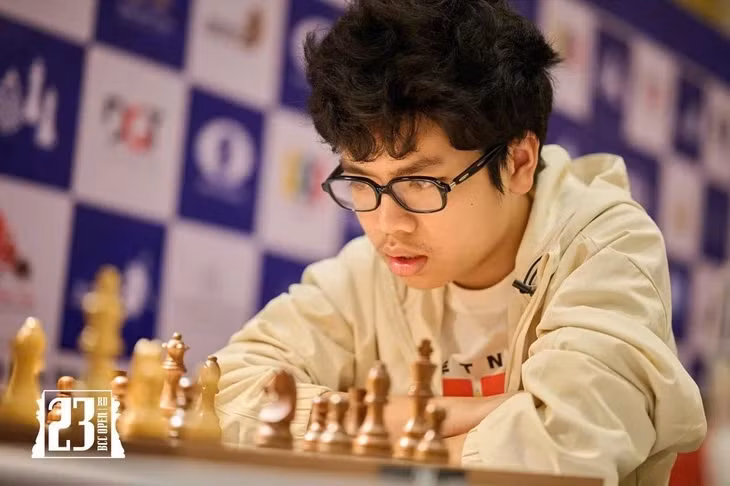 Đầu Khương Duy ngày càng tiến ra làng cờ vua đỉnh cao - Ảnh: BANGKOKCHESS