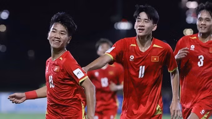 U17 Việt Nam lần đầu tiên dự U17 World Cup trong lịch sử. (Ảnh: VFF)