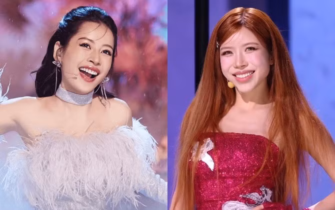 Chi Pu và Trang Pháp bị đặt lên bàn cân so sánh khi cùng tham gia show Đạp gió của Trung Quốc. Ảnh: Nhà sản xuất