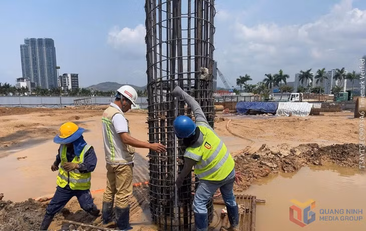 Dự án Aria Bay Hạ Long của BIM Group hiện đang được đẩy nhanh tiến độ.