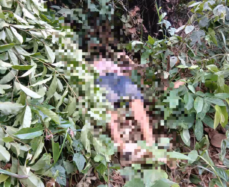 Hiện trường phát hiện người đàn ông đi bẫy chim tử vong trên đèo Bảo Lộc. Ảnh: Phúc Khánh