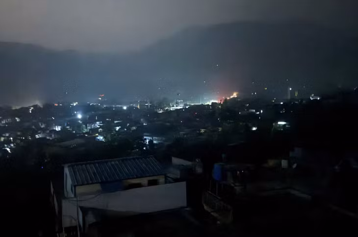 Thành phố Muzaffarabad ở khu vực Kashmir do Pakistan quản lý, một trong những địa điểm bị tấn công từ Ấn Độ, ngày 7/5/2025. Ảnh: REUTERS/TTXVN