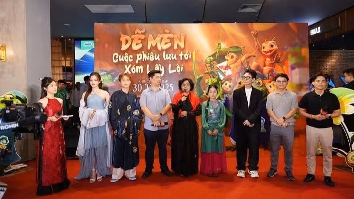 “Dế Mèn: Cuộc phiêu lưu tới xóm Lầy Lội" là bộ phim 100% “made in Việt Nam”. (Ảnh: ĐOÀN PHIM CUNG CẤP)