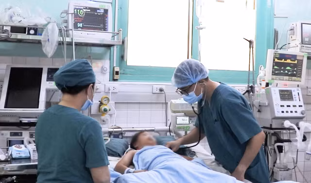 Bệnh nhi điều trị tại Bệnh viện Nhi đồng 2.