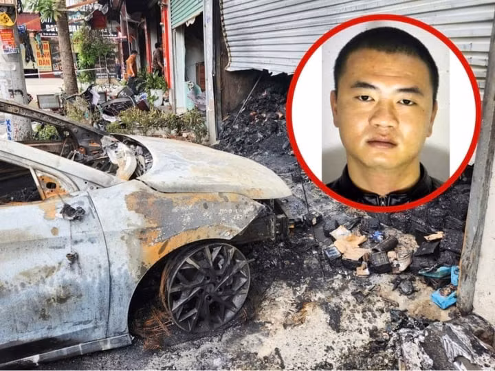 Nguyễn Văn Thụ được xác định là kẻ phóng hỏa khiến 4 ngôi nhà cháy rụi.