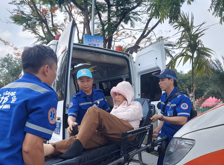 278 trường hợp được sơ cấp cứu tại chỗ khi tham gia Đại lễ Vesak 2025. Ảnh: SYT