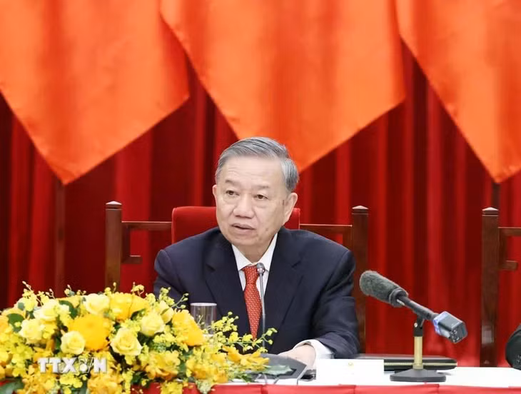 Tổng Bí thư Tô Lâm. (Ảnh: Thống Nhất/TTXVN)