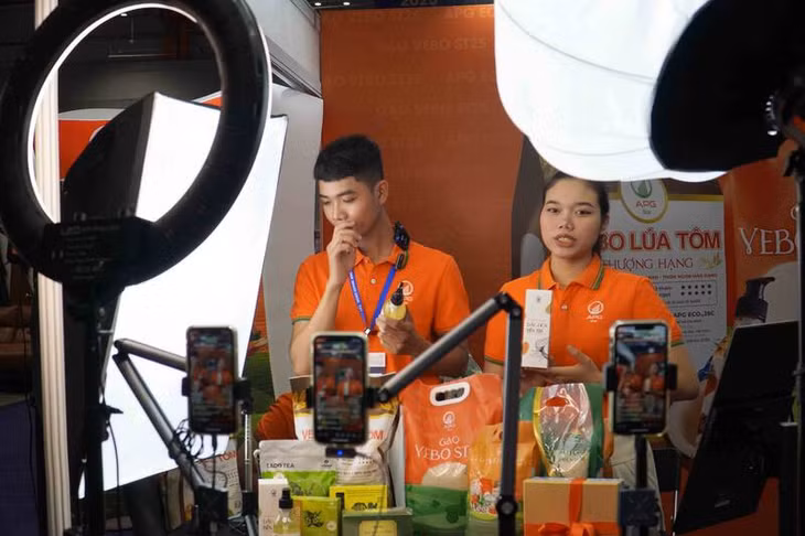 Doanh nghiệp Việt bán hàng trên các nền tảng thương mại điện tử. Ảnh: Ngọc Lê