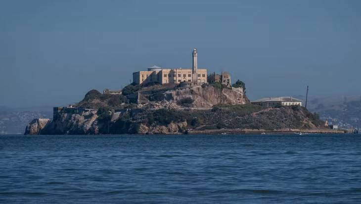 Toàn cảnh đảo Alcatraz. Ảnh: Getty Images