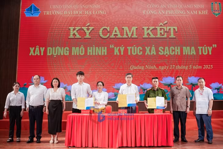 Trường Đại học Hạ Long xây dựng mô hình “Ký túc xá sạch ma tuý”.