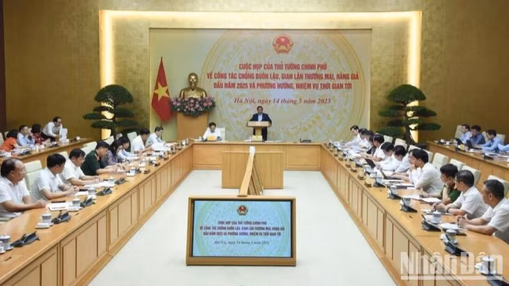 Quang cảnh cuộc họp. (Ảnh: TRẦN HẢI)