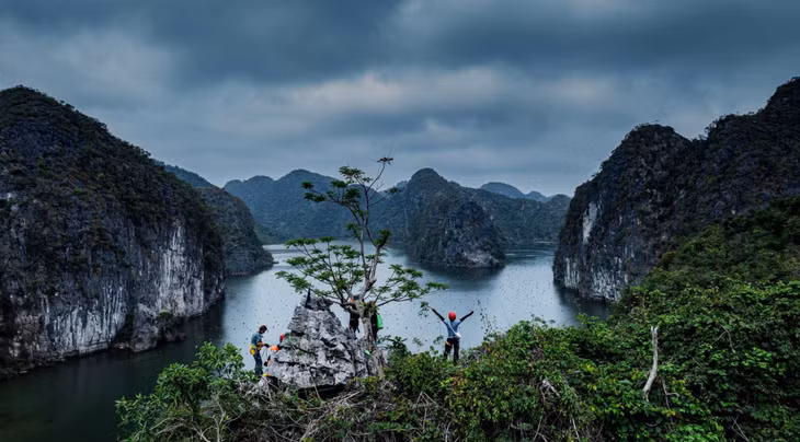Nơi đây hấp dẫn những người đam mê thể thao ngoài trời nhờ địa hình thử thách và hệ sinh thái phong phú. Để tiếp cận hồ, nhiều du khách lựa chọn hình thức trekking xuyên rừng, băng qua những cung đường rợp bóng cây và phủ đầy thảm thực vật xanh mướt. Ảnh: Van Ngo