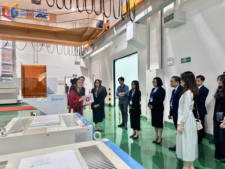 Nhà máy sản xuất máy dò góc tuyệt đối cho động cơ ô tô điện cuả Công ty TNHH Tamagawa Việt Nam 