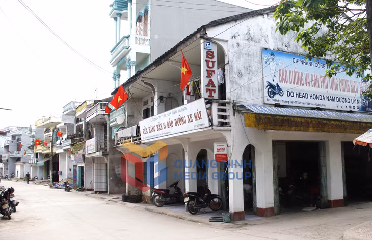 Phố cổ Tiên Yên năm 2006. Ảnh: Tư liệu