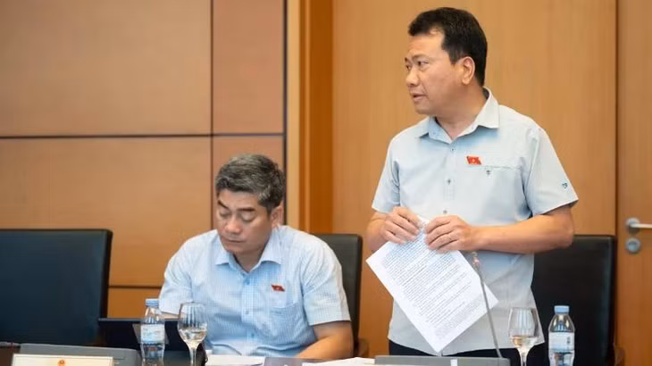 Đại biểu Ngô Trung Thành (đoàn Đắk Lắk).(Ảnh: quochoi.vn)
