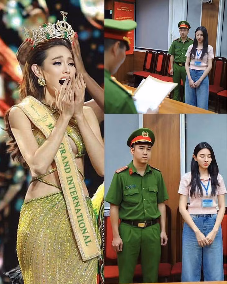 Hình ảnh hoa hậu Thùy Tiên trên Missosology - Ảnh chụp màn hình