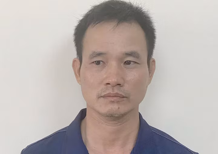 Nguyễn Thiên Ninh bị bắt giữ sau 6 giờ gây án. (Ảnh: Công an tỉnh Thái Bình cung cấp)