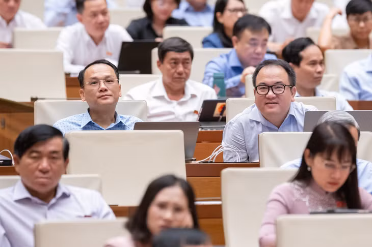 Các đại biểu dự phiên họp. Ảnh: Phạm Thắng