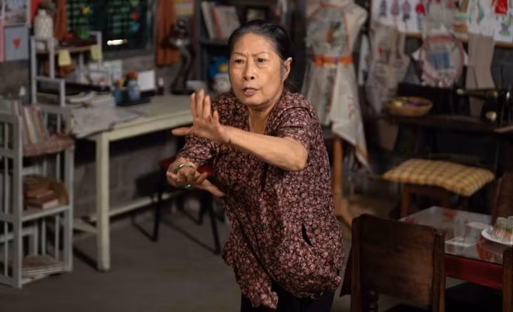 Vai diễn của bà được nhiều khán giả yêu mến.
