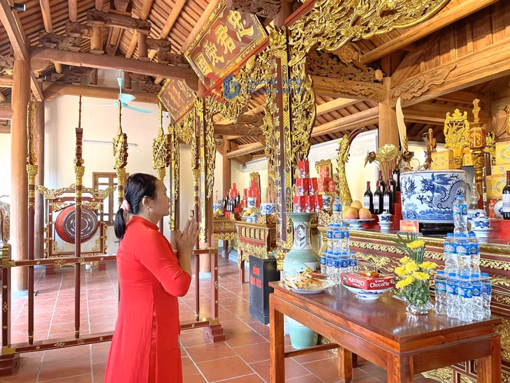 Đình Triều Khê (khu Triều Khê, phường Hồng Phong, TP Đông Triều) được đầu tư xây dựng từ nguồn xã hội hoá.