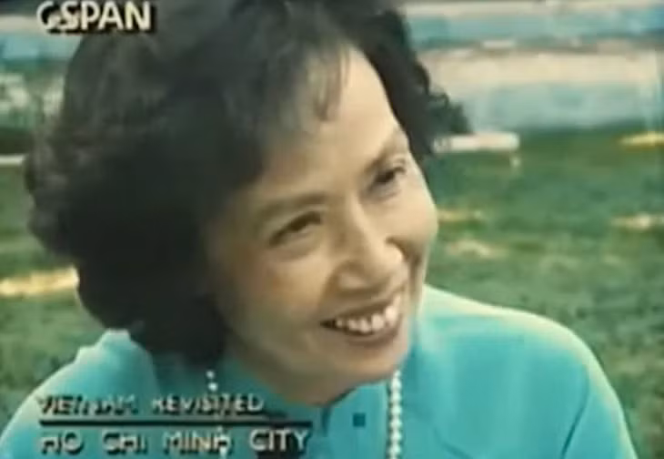 Bà Trịnh Thị Ngọ trong một trả lời phỏng vấn báo chí nước ngoài - Ảnh chụp màn hình