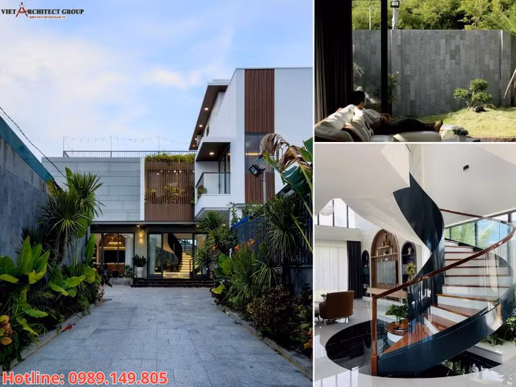Công trình thiết kế thi công xây biệt thự trọn gói tại Nha Trang
