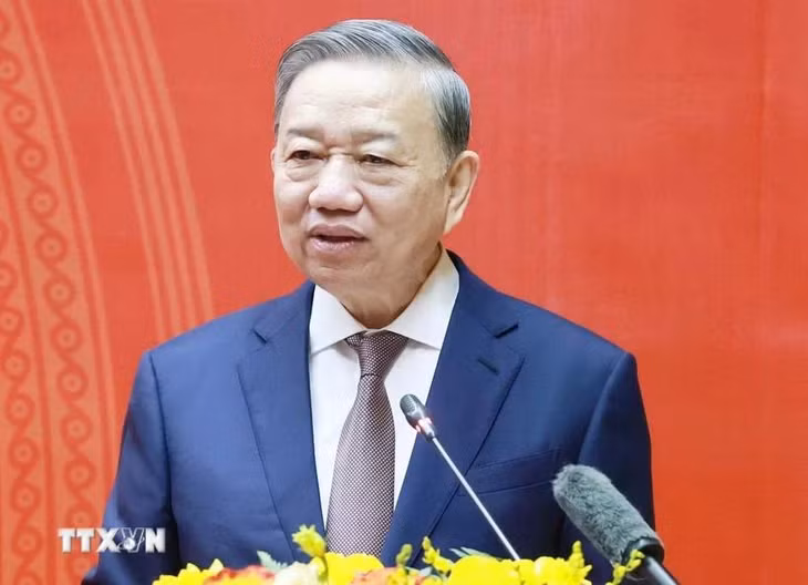 Tổng Bí thư Tô Lâm. (Ảnh: Thống Nhất/TTXVN)
