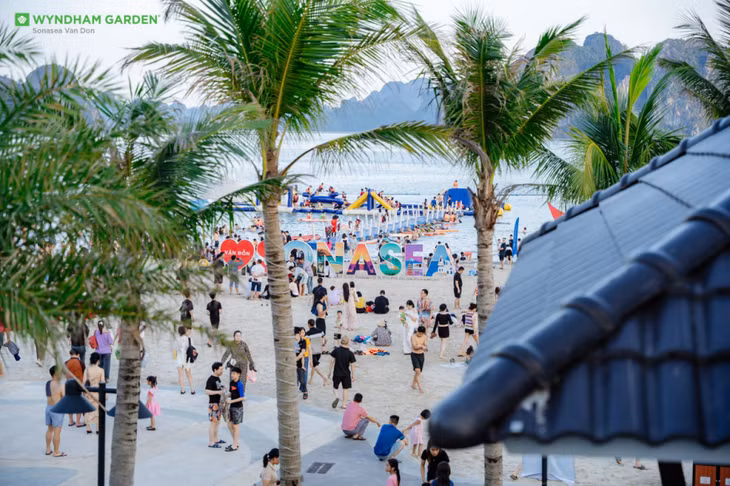 Kỳ nghỉ lễ 30/4–1/5/2025, Sonasea Vân Đồn Harbor City đón gần 11.000 lượt khách