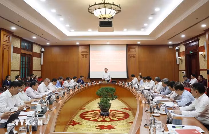 Tổng Bí thư Tô Lâm phát biểu. (Ảnh: Thống Nhất/TTXVN)