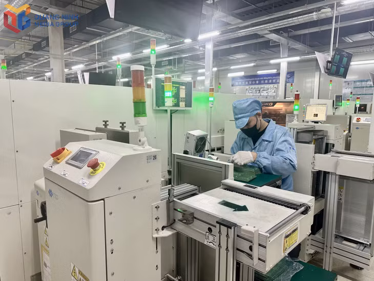 Công ty TNHH Kỹ thuật điện tử Tonly Việt Nam gia công sản phẩm.
