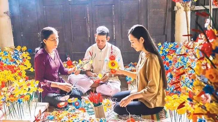 Các sản phẩm làng nghề của thành phố Huế sẽ được giới thiệu tại châu Âu. (Ảnh minh họa: LÊ CHUNG/BÁO NHÂN DÂN)