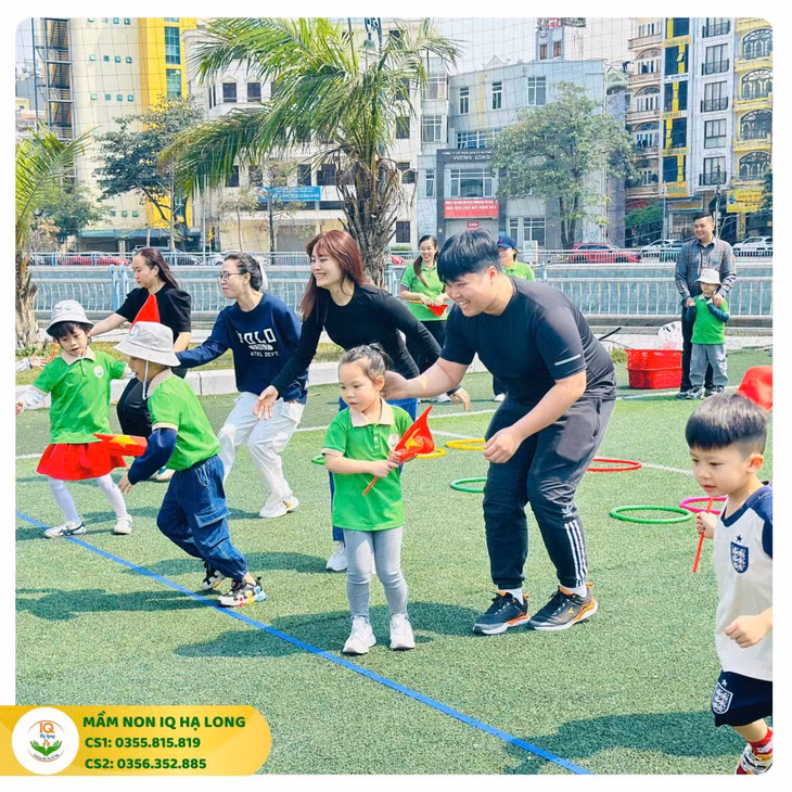 Ở Mầm non IQ Hạ Long, trẻ được nuôi dưỡng bằng yêu thương, sự tôn trọng và một triết lý giáo dục nhân văn.