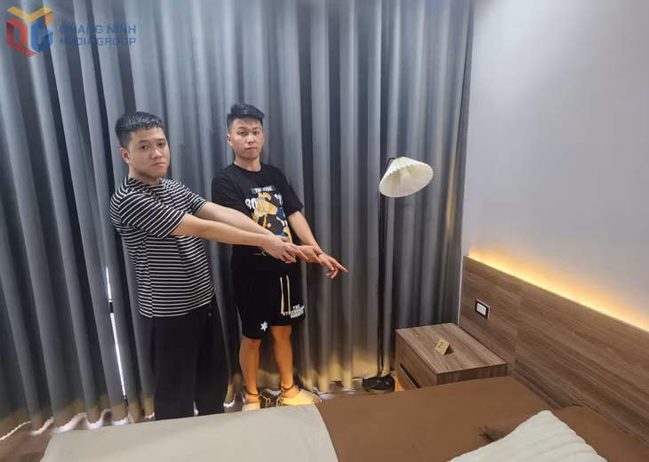 Vị trí thu giữ ma túy của các đối tượng.