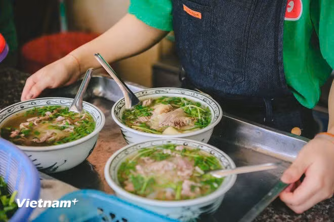 Phở được ví như "Quốc hồn Quốc túy" của ẩm thực Việt Nam. (Ảnh minh họa: Minh Sơn/Vietnam+)