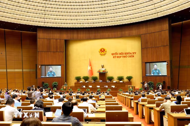 Toàn cảnh phiên họp. (Ảnh: Phương Hoa/TTXVN)